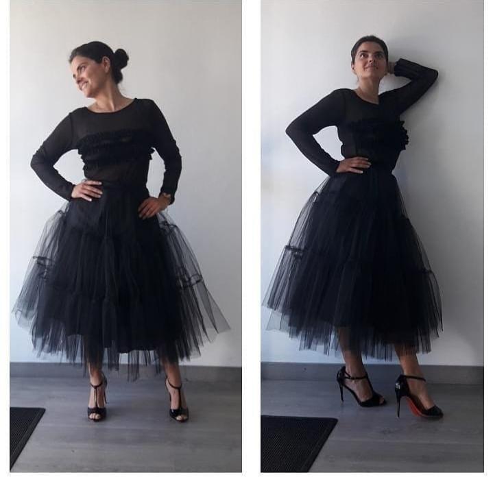 falda gasa toul