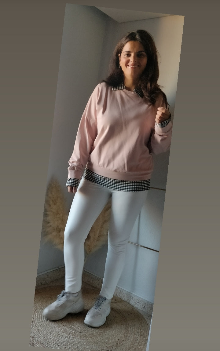 sudadera vichy