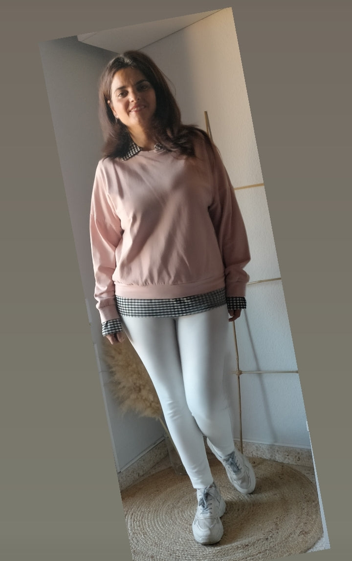 sudadera vichy