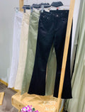 jeans campana tela