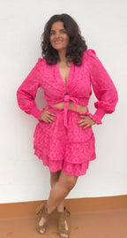 conjunto criss rosa