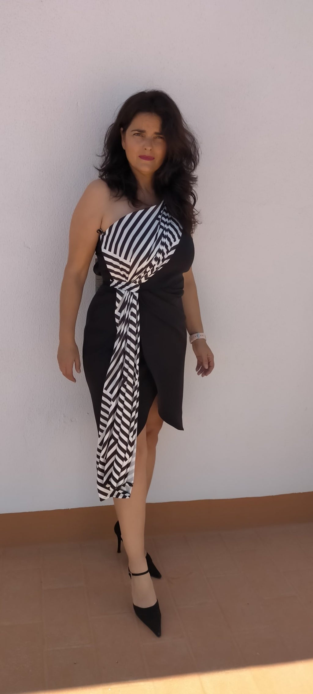vestido evento marisa
