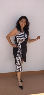 vestido evento marisa
