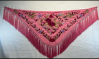 manton bordado