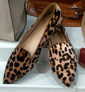 zapato animal print terciopelo