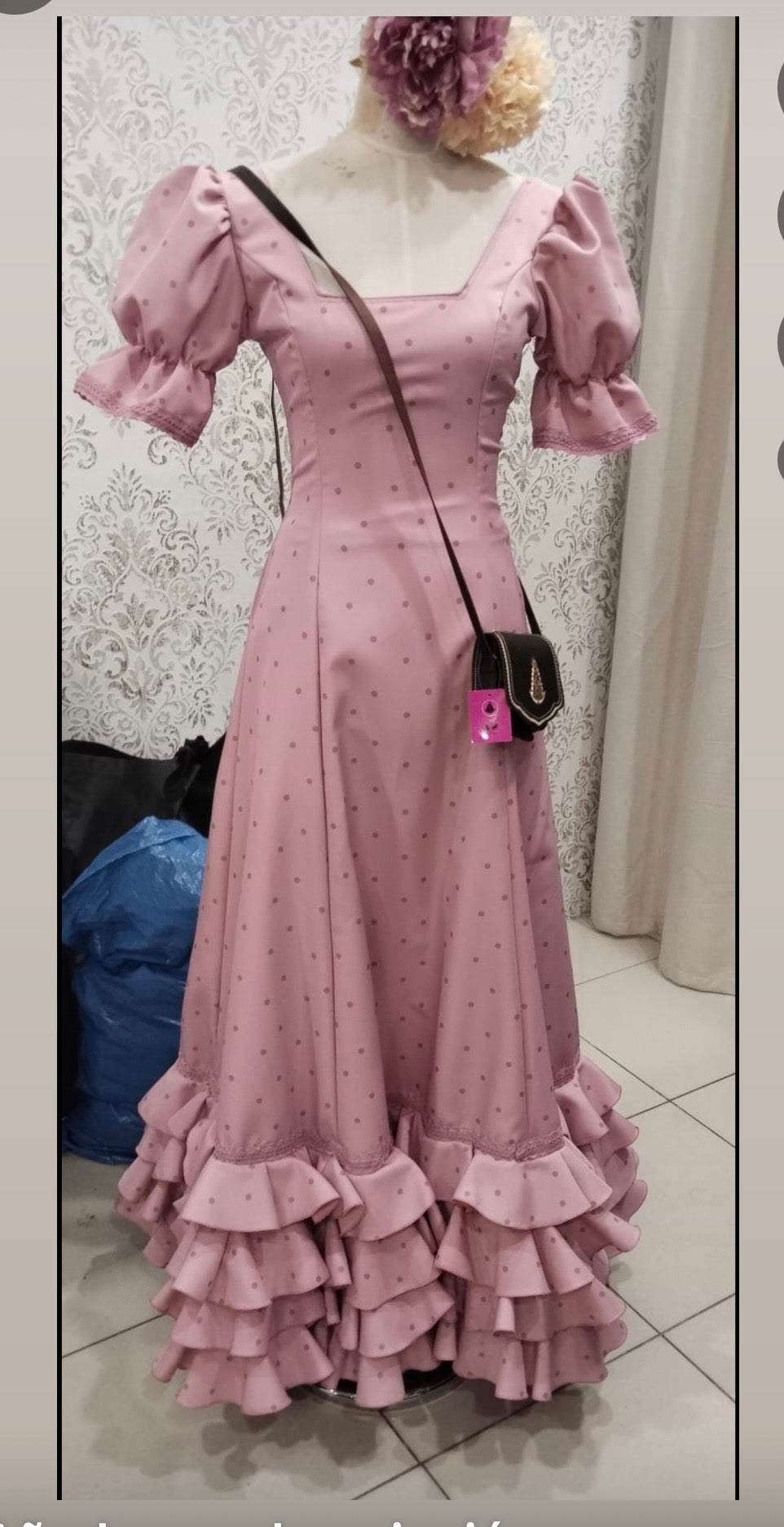 bata rociera clara