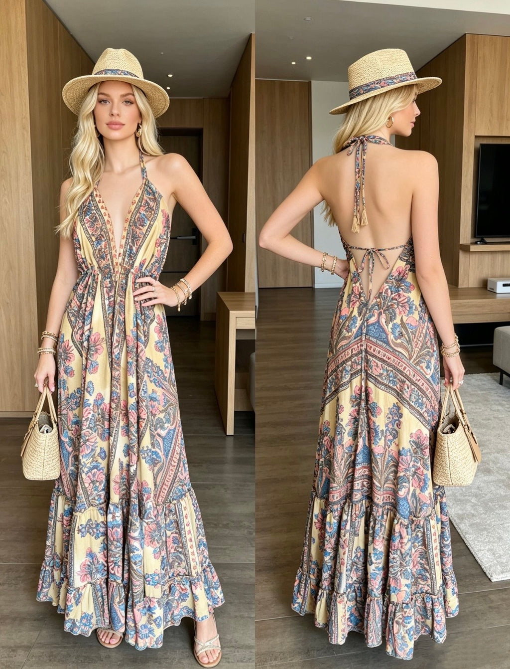 vestido rayas yaiza