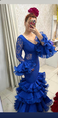 traje flamenca encaje