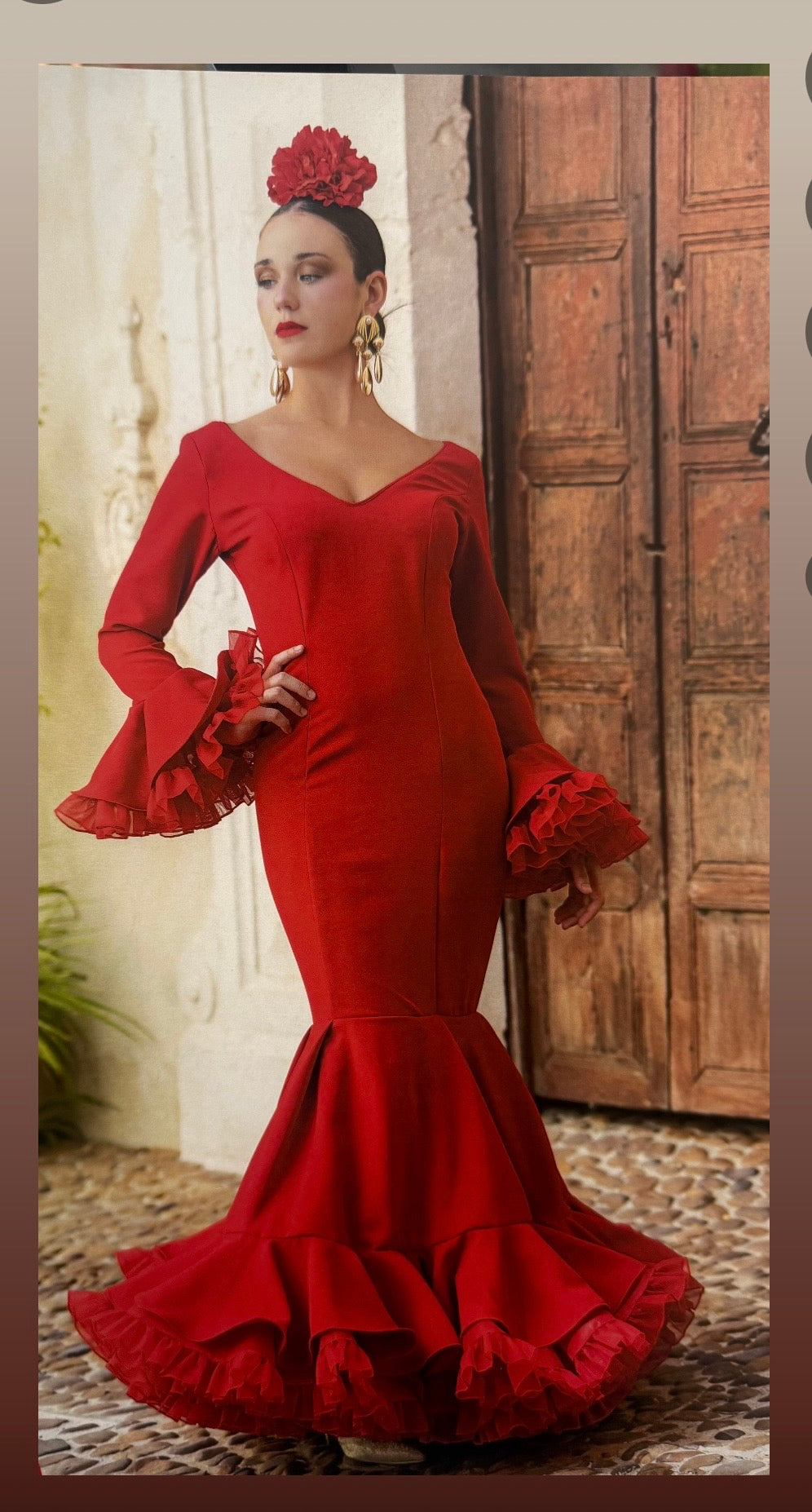 traje flamenca macarena