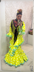 traje flamenca silvestre