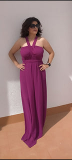 vestido largo gasa atenas