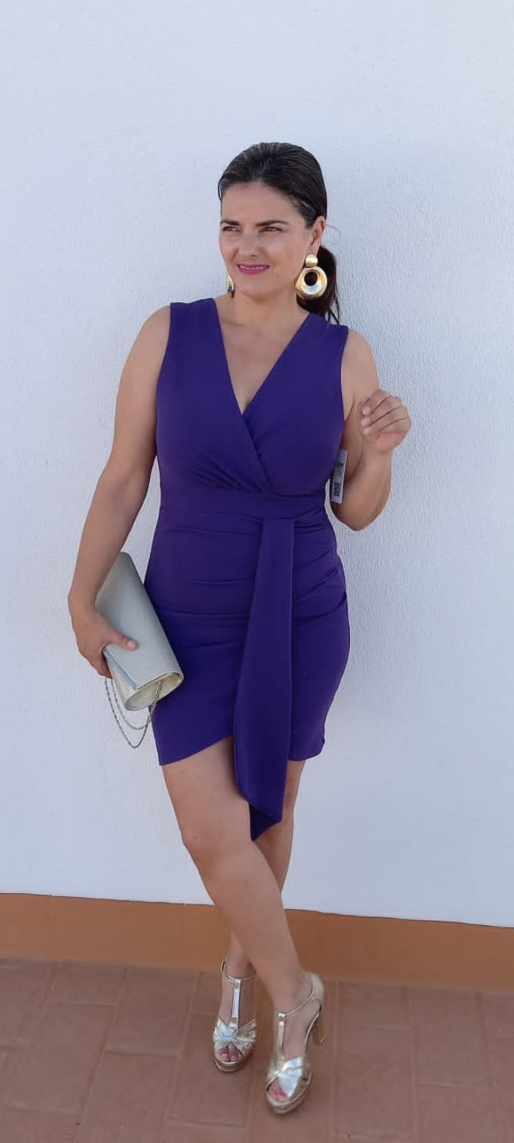 vestido evento laura