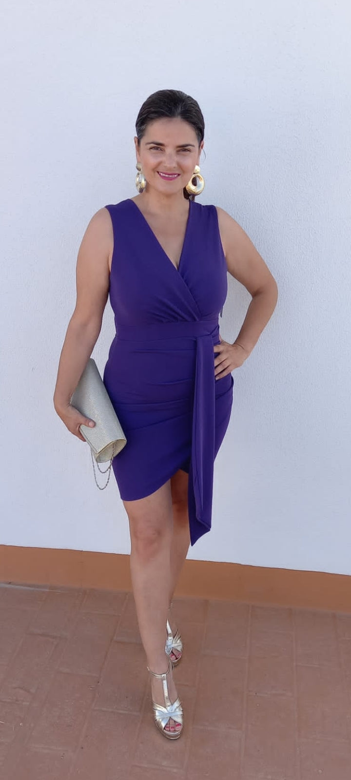 vestido evento laura