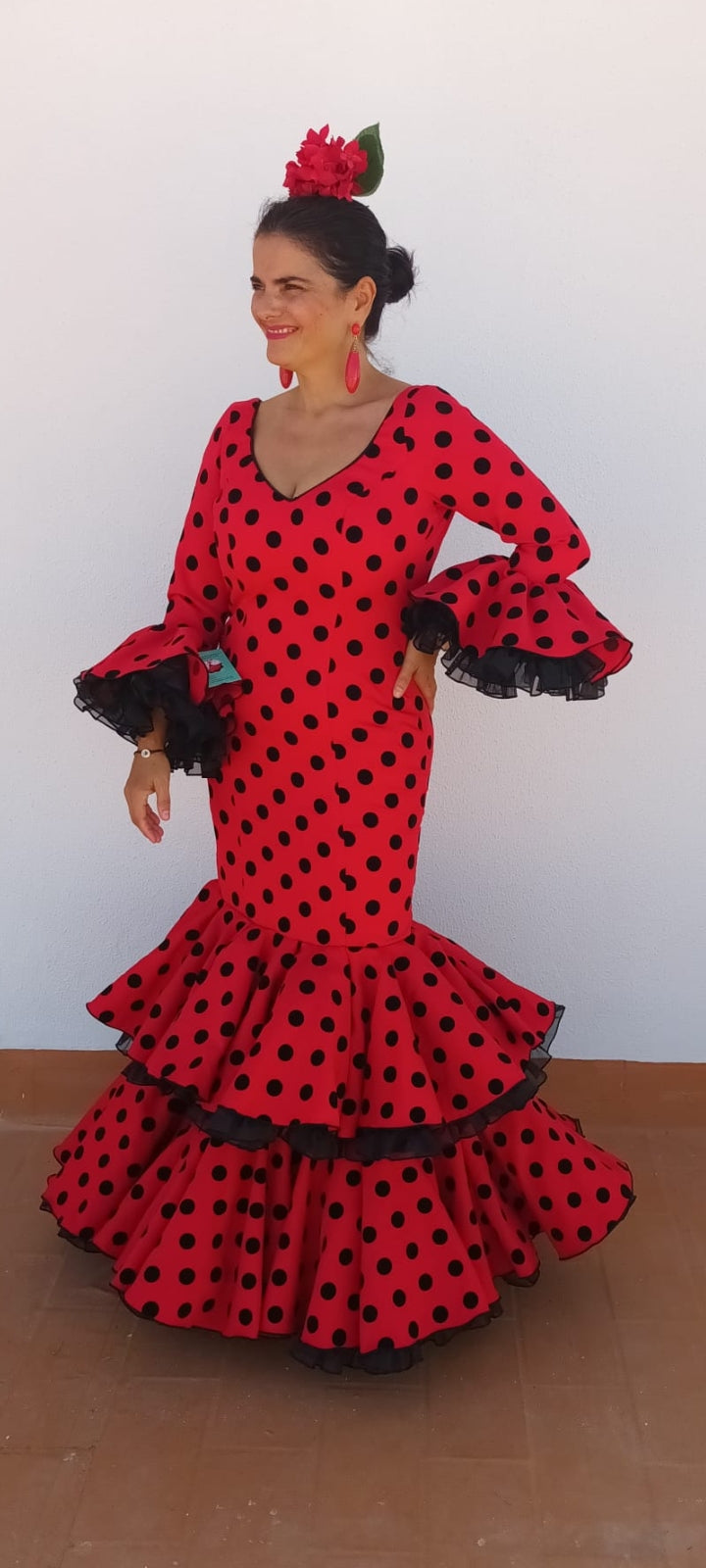 traje flamenca luna