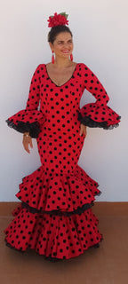 traje flamenca luna